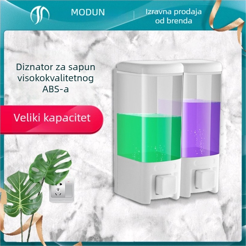Morton ručni dozator sapuna, plastični, model M-9020, 0,8 kg, moderni stil