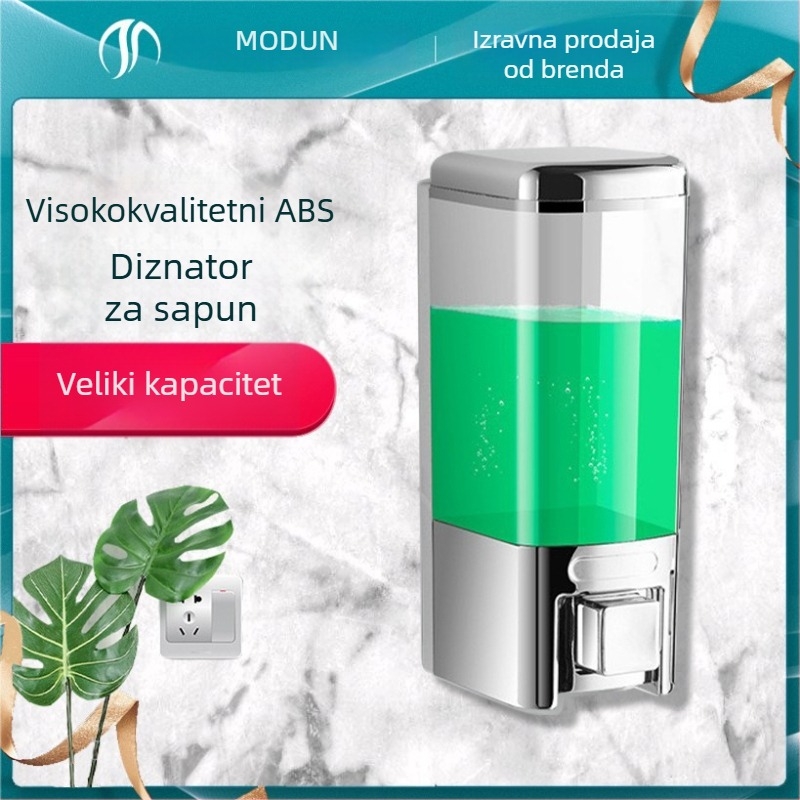 Morton ručni dozator sapuna, plastični, model M-9020, 0,8 kg, moderni stil