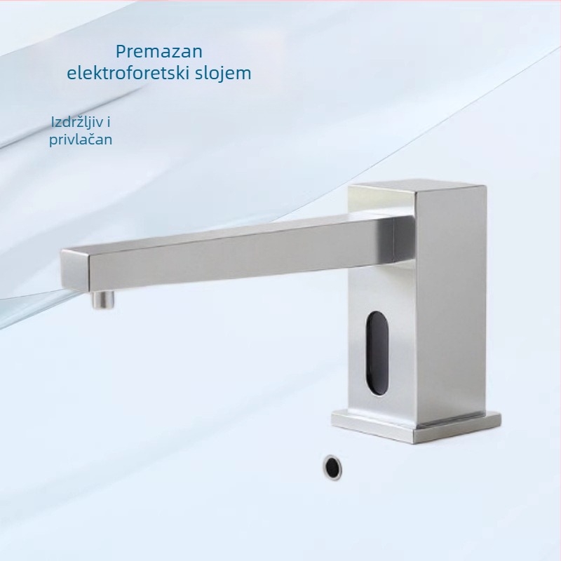 Dosič sapuna s infracrvenim senzorom – bakar, CE, senzor, montaža bušenjem, moderan minimalistički stil