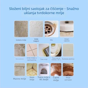 Momo Višenamjensko biljno sredstvo za čišćenje kupaonice, tekućina, uklanja vodene mrlje, kamenac i mirise na staklu, WC-u i pločicama.