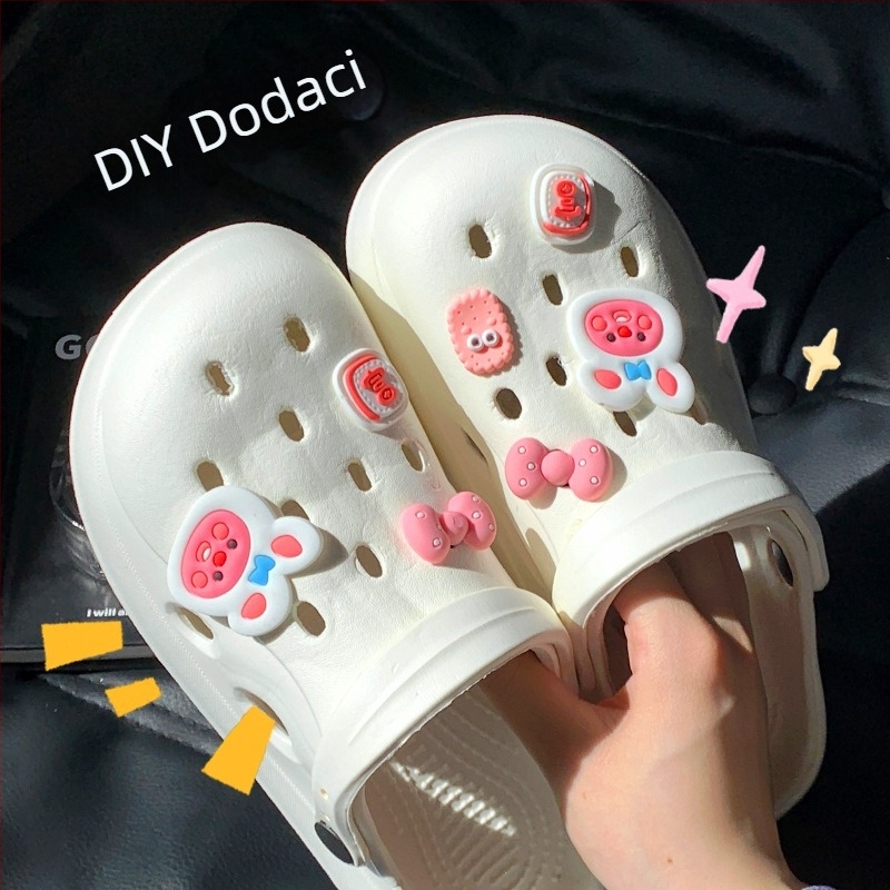 3D cvjetna ukras za cipele, DIY dodatak za sandale i svakodnevne cipele, model PJ001, stil Duoduo