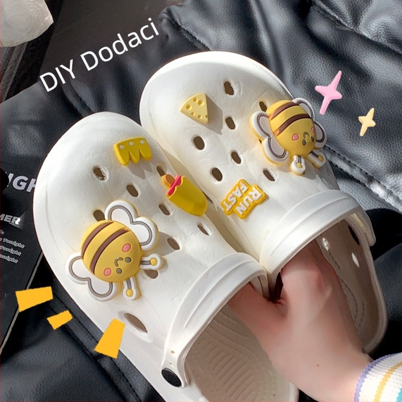 3D cvjetna ukras za cipele, DIY dodatak za sandale i svakodnevne cipele, model PJ001, stil Duoduo