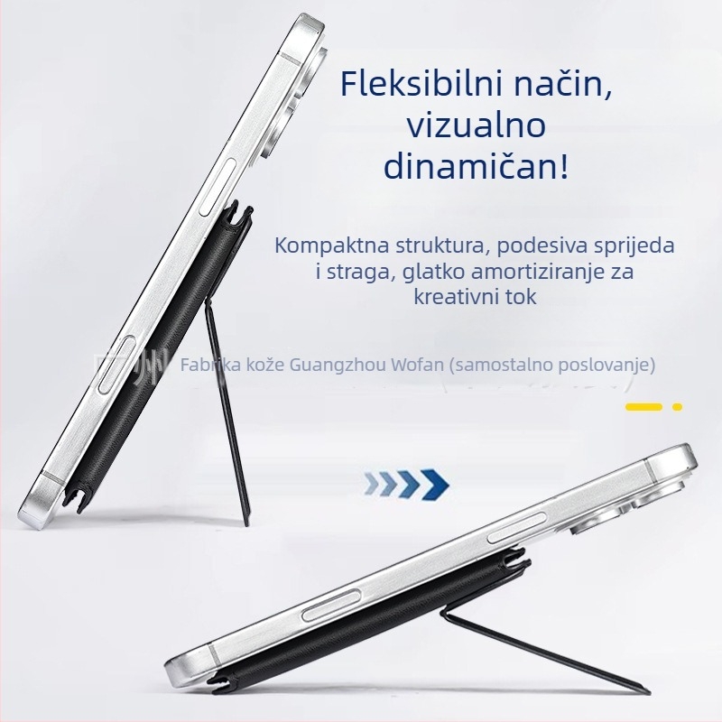 Magnetični držač kartica za iPhone uz MagSafe — WF10 (kompatibilan s iPhone; magnetski set kartica; stražnja naljepnica)
