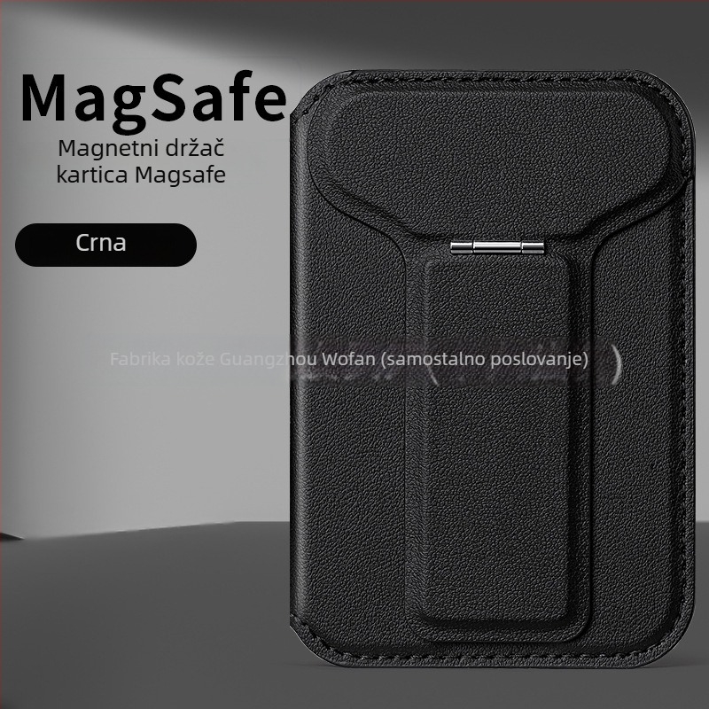 Magnetični držač kartica za iPhone uz MagSafe — WF10 (kompatibilan s iPhone; magnetski set kartica; stražnja naljepnica)
