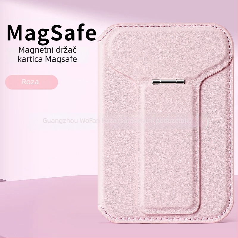 Magnetični držač kartica za iPhone uz MagSafe — WF10 (kompatibilan s iPhone; magnetski set kartica; stražnja naljepnica)