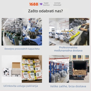 Čarape za jogu s pet prstiju - do srednjeg lista, podijeljeni prsti i otvoreni prst, upijanje znoja, poliestersko vlakno (70–80%)