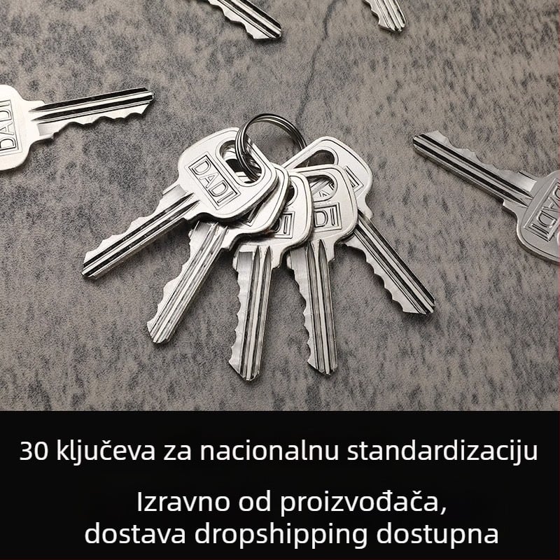TYYS ključ Neck Strength – univerzalni ključ za cilindar brava, moderan minimalistički dizajn