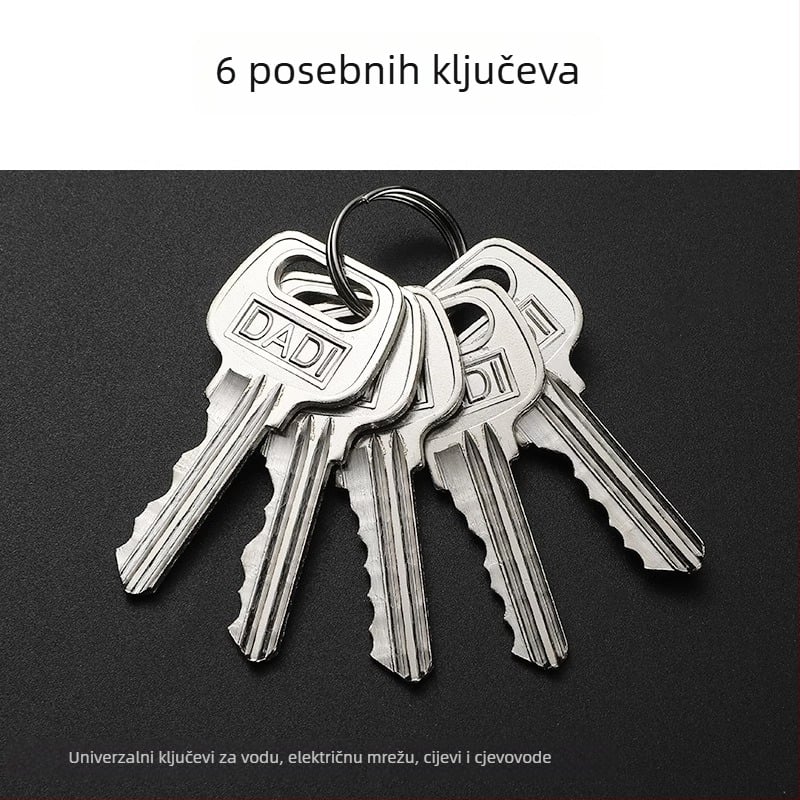 TYYS ključ Neck Strength – univerzalni ključ za cilindar brava, moderan minimalistički dizajn