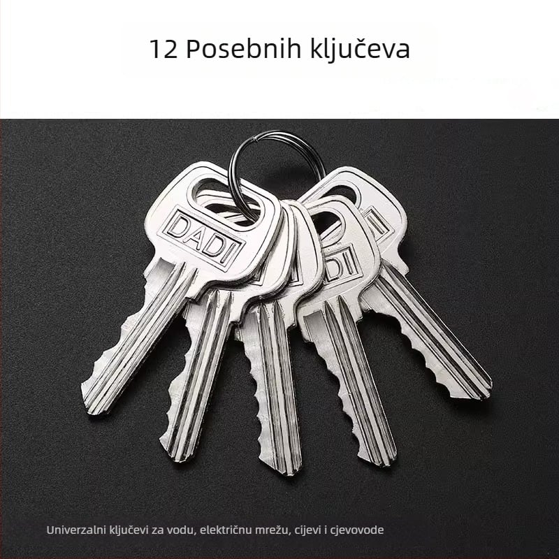 TYYS ključ Neck Strength – univerzalni ključ za cilindar brava, moderan minimalistički dizajn