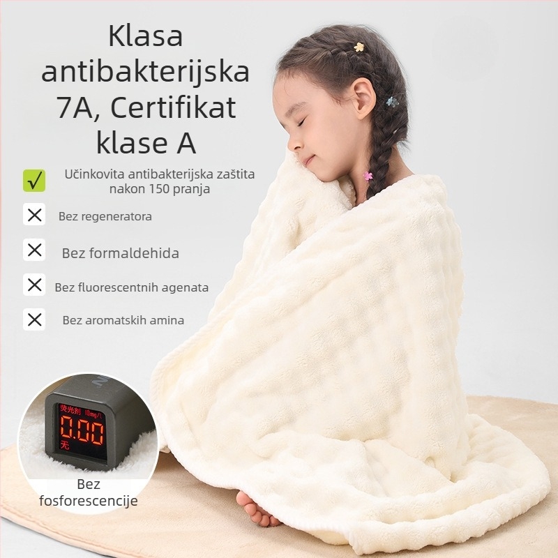 Dječji ručnik za kupanje, čisti pamuk, 150D pređa