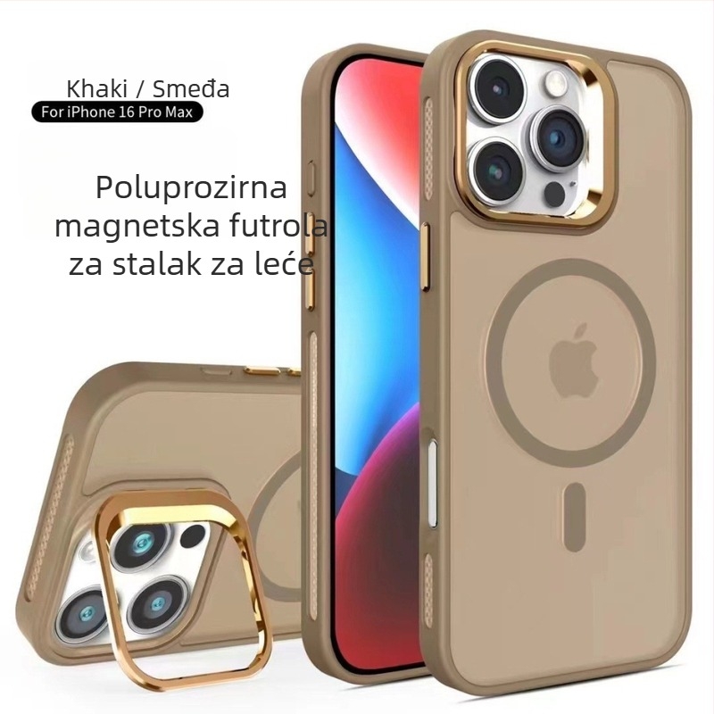 Kućište za telefon s mat završnom obradom, PC materijal, magnetski držač leće i hlađenje