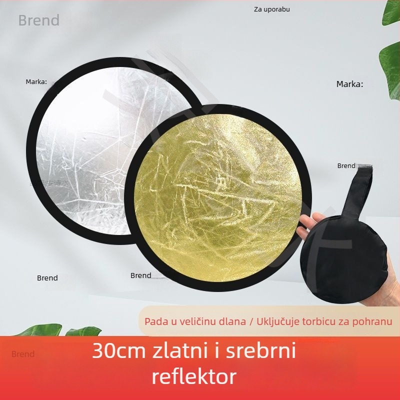 Sklopivi prijenosni reflektor mekog svjetla za portrete – pozadinska stijena za fotografiju proizvoda