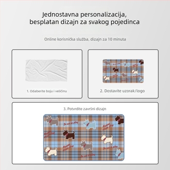 Dvoslojna deka od poliestera s cartoon uzorkom – za sve sezone, prilagodljiva, 260–600 g