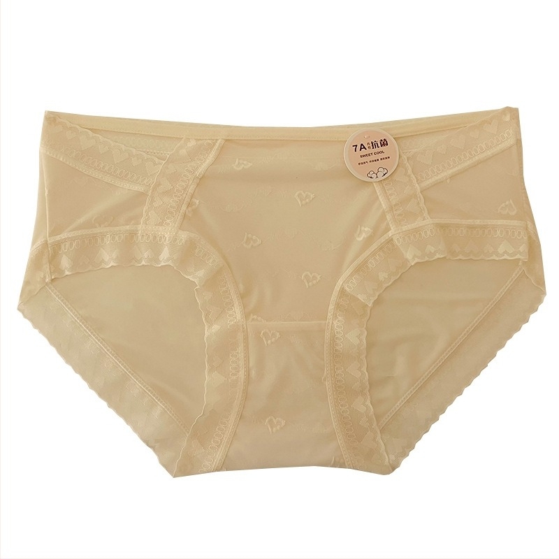 Ženske gaćice Ice Silk, prozračne, glavni materijal 80–90% najlon, podstava prepona 100% pamuk, niski struk