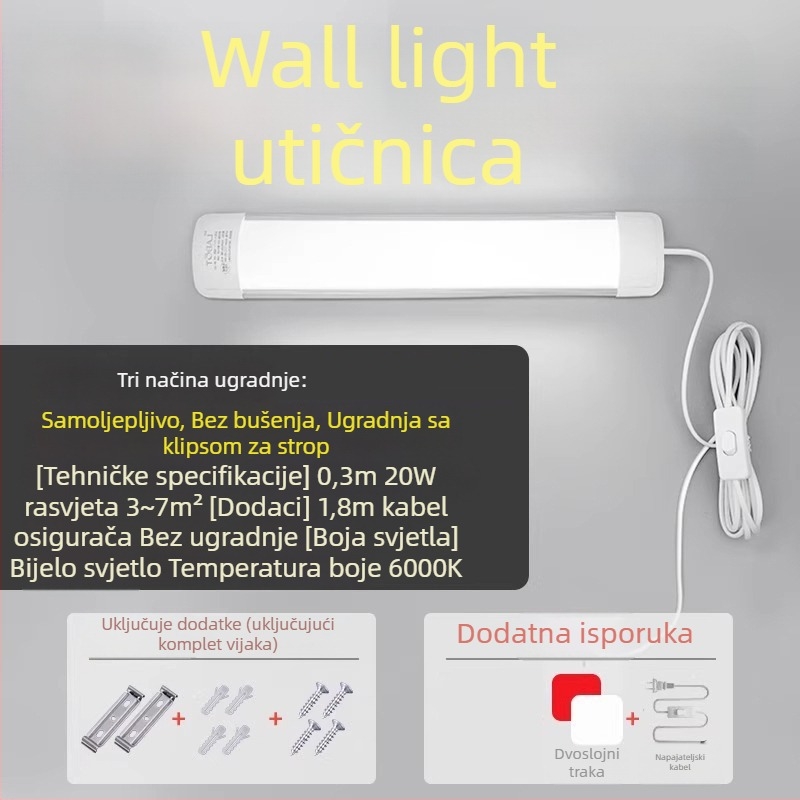 Studentska stolna lampa s USB napajanjem i glasovnim upravljanjem, LED za zaštitu očiju (CRI ≥95; Jedinstvena ravnomjernost ≤2; USB napajanje; Napon 110–220V; Materijal abažura PC+ABS)