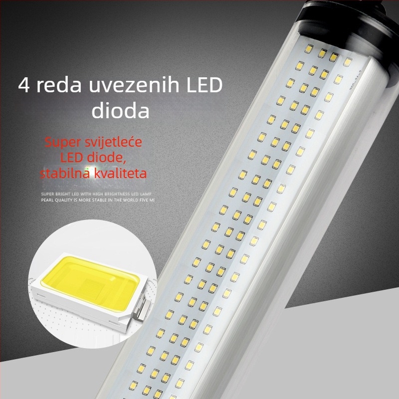 LED vodootporna CNC tokarna radna svjetiljka, 220V, otporna na eksplozije