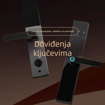 Heyi inteligentna brava za vrata s otiskom prsta i čitačem kartica za apartmane i hotele