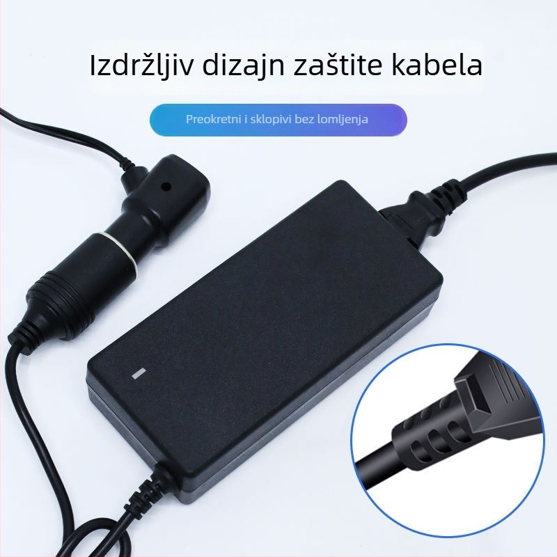 AC-180 Pretvarač 220V na 12V, 60-96W, za auto i kućnu upotrebu