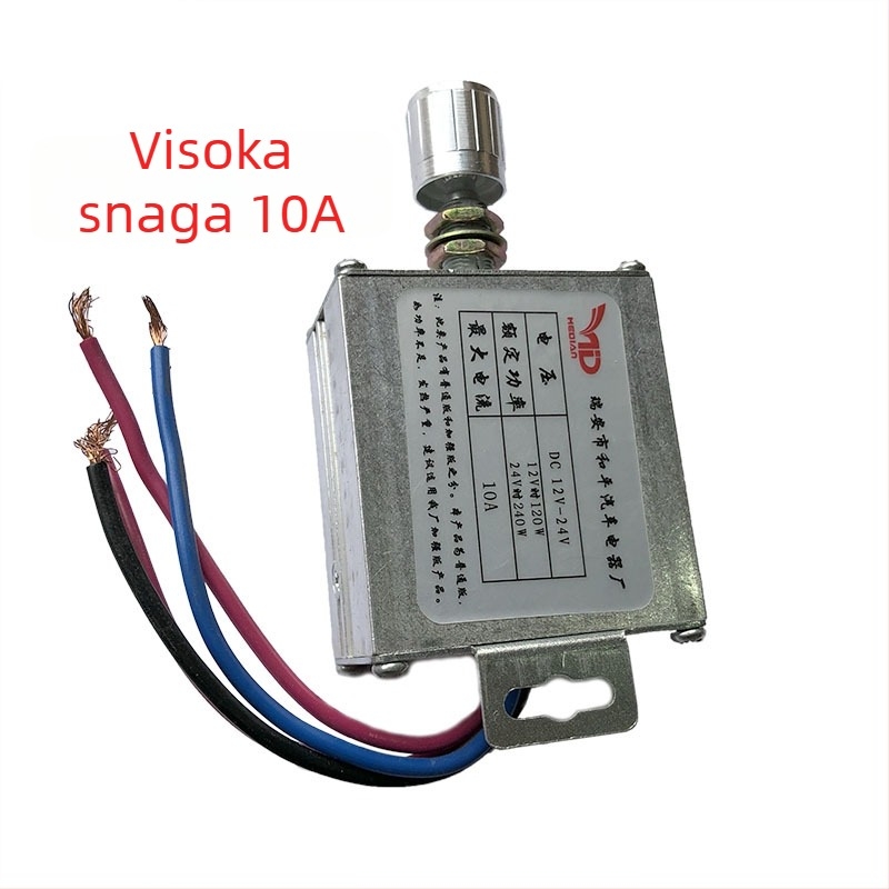 Regulator brzine bez stupnjeva za 12V-24V automobilni ventilator i grijač, s hladnjakom