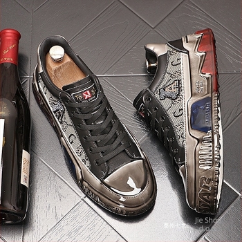 Muške loaferice: prozračne ljetne casual cipele s vezanjem, miješani materijali, šiljat vrh, gumeni đon