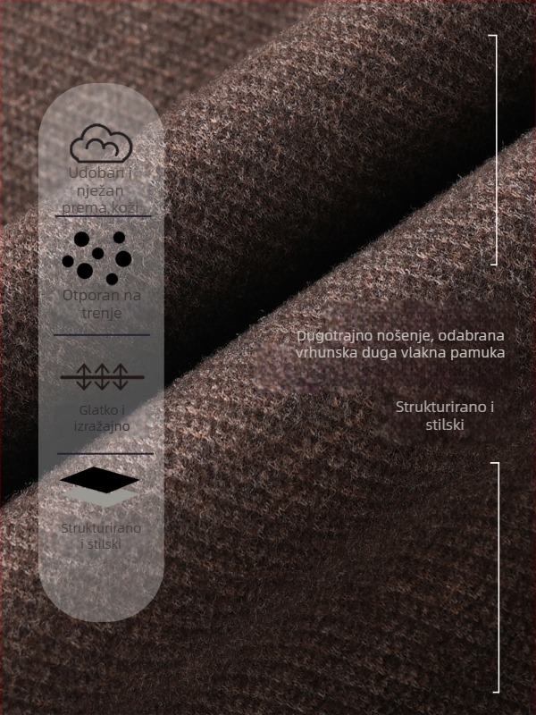 Ženske pantalone visokog stupa, od vune i smjese, široke, debela tkanina, patchwork detalj, jesen 2025