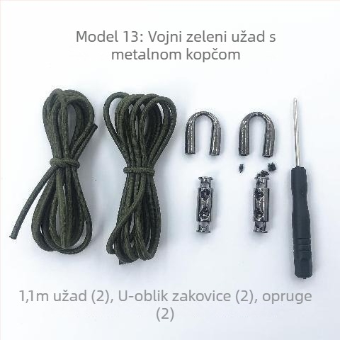 Elastične vezice za cipele bez vezivanja – za odrasle i djecu, s kopčom, za proljeće