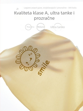 Pamukasti bebi romper bez rukava, ljetni