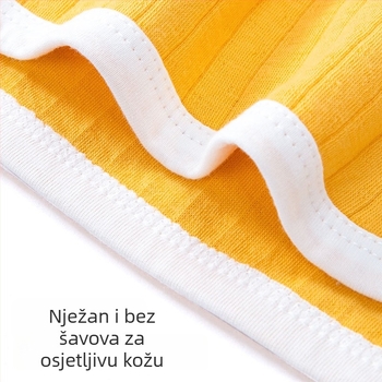 BeBi spavaća odjeća od 100% pamuka – Unisex, za novorođenčad 0–12 mjeseci, karikatura ispis, odvodi vlagu