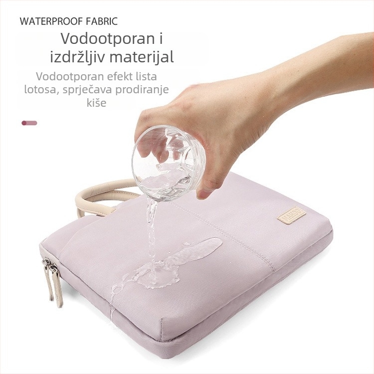 apirily Unisex poslovna torba za laptop – lagana, vodootporna, Oxford tkanina, nylon podstava, jednobojni uzorak