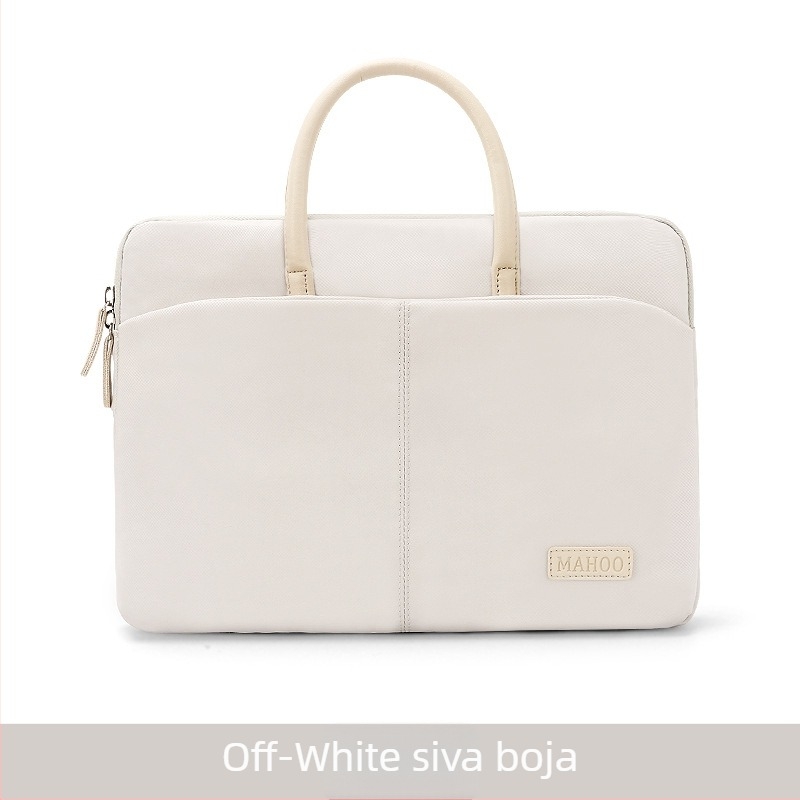 apirily Unisex poslovna torba za laptop – lagana, vodootporna, Oxford tkanina, nylon podstava, jednobojni uzorak