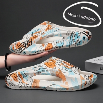 Muške EVA slide sandale, korejskog stila, Slip-On, EVA gornji dio i EVA đon, ljeto 2025