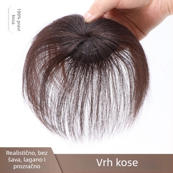 Hairsmith perika od pravih ljudskih vlasi, ravni stil, mehanizam obrade, podrijetlo Henan