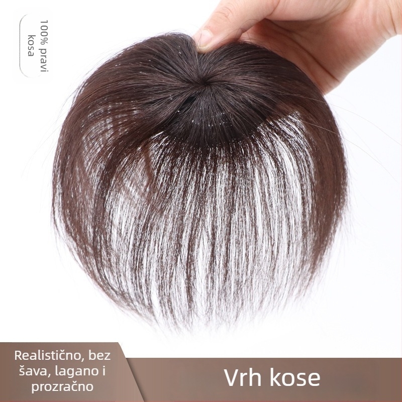 Hairsmith perika od pravih ljudskih vlasi, ravni stil, mehanizam obrade, podrijetlo Henan