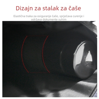 Torba za dokumente – velika kapaciteta, vodootporna, konferencijska torba s zatvaračem (Brand: Qin Bo; Materijal: Oxford platno; Stil: Zip; Oblik: Pravokutnik)