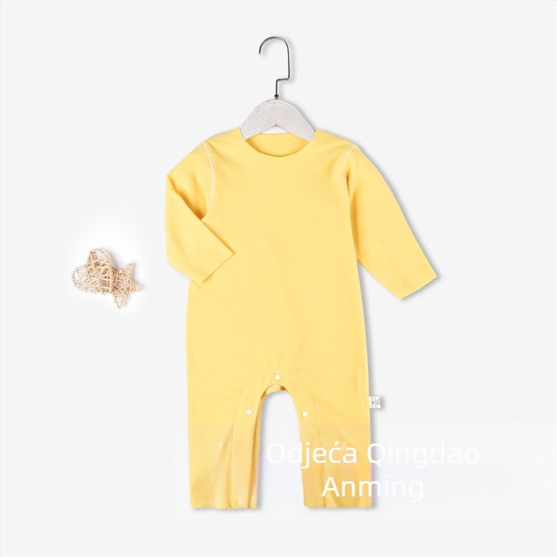 Dječji onesie za jesen-zimu, unisex, flis unutarnja, poliester 89% + spandeks 11%, crtani uzorak, za djecu 1–3 godine