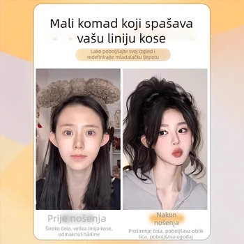 Dodatak za kosu s S‑krivulom i srednjom podjelom; model BF285, brend Tuwei, materijal: žica s normalnom temperaturom, postupak: mehanizam