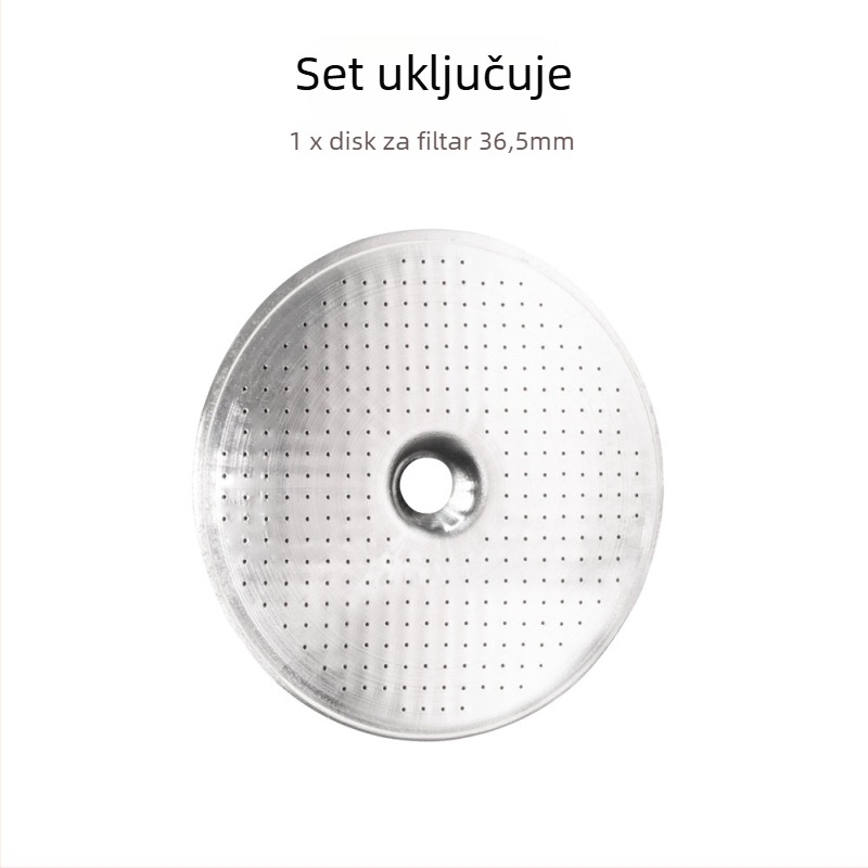 Nehrđajući čelični filter za aparat za kavu, kružni rub (Materijal: nehrđajući čelik; Šifra proizvoda: Y258092; Marka: Other; Uvoz: Ne; Stil: Jednostavan)