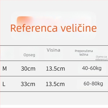 Sportska torba za struk za trčanje – ultralagana, prozračna, proširiva, poliester, unisex