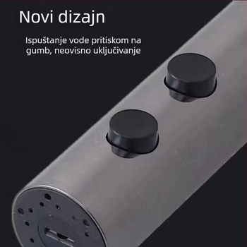Pistolj za ispiranje WC-a 709, od nehrđajućeg čelika i plastike, modernog jednostavnog dizajna