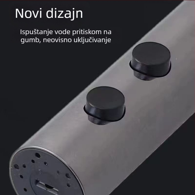 Pistolj za ispiranje WC-a 709, od nehrđajućeg čelika i plastike, modernog jednostavnog dizajna