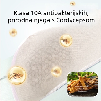 Muške antibakterijske bokserice od ice silk, prozračne i brzo se suše, najlon pletivo, srednji struk, podstava prepona od regenerirane celuloze vlakana