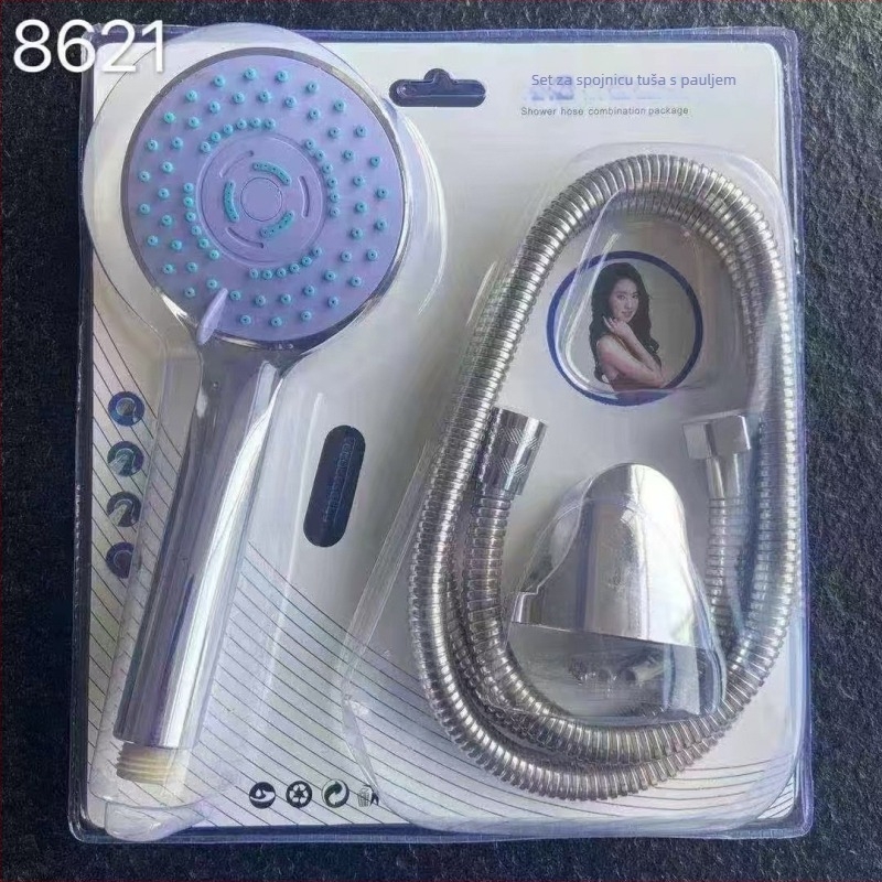 Set tuš glave za kupaonicu - ABS, kromiran, skriveni tip, model 2390, ručna ugradnja