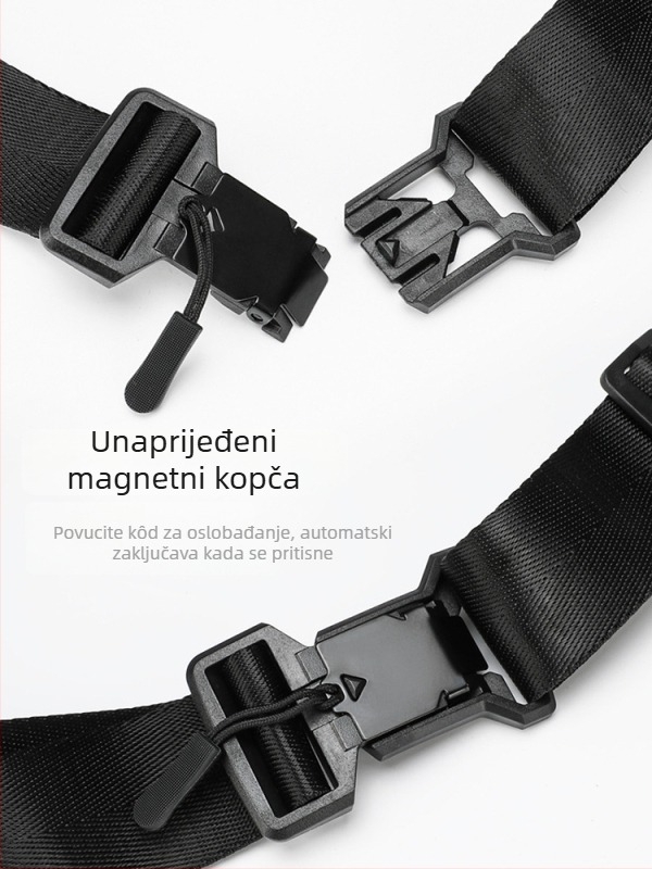 Muška torbica za prsa, ulični stil crossbody, Oxford platno, za 9-inčni prijenosnik, vodootporna