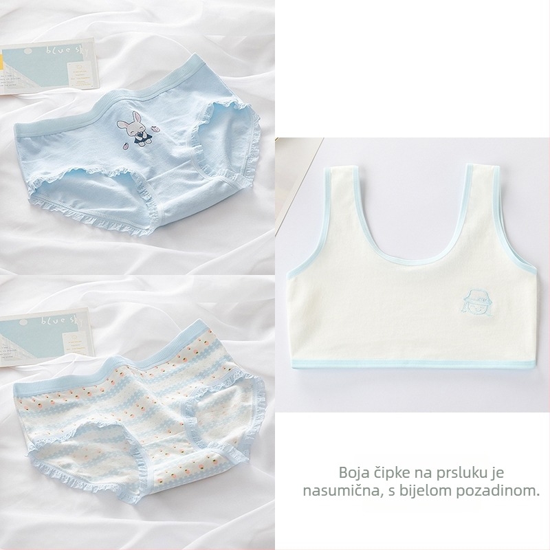 Donje rublje za djevojčice, svilen materijal i glavni materijal od krznenog zečjeg krzna, Class A sigurnost, ljeto 2021