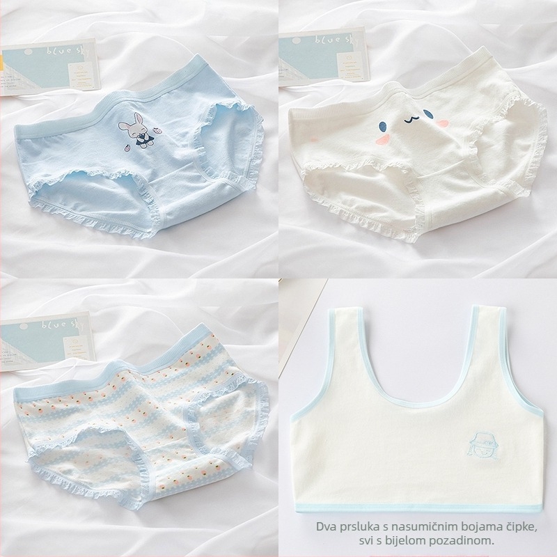 Donje rublje za djevojčice, svilen materijal i glavni materijal od krznenog zečjeg krzna, Class A sigurnost, ljeto 2021