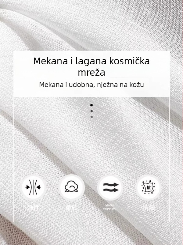 Ženski mrežasti top s čipkom, polugornji visoki ovratnik, uski kroj, dugi rukavi, poliester