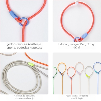 P-Chain vodilica za pse za trening, vodilica za štene za trening, natjecateljska kvaliteta (Značka: Unique; Model: P-Chain; Kategorija: lanci i užad za kućne ljubimce)