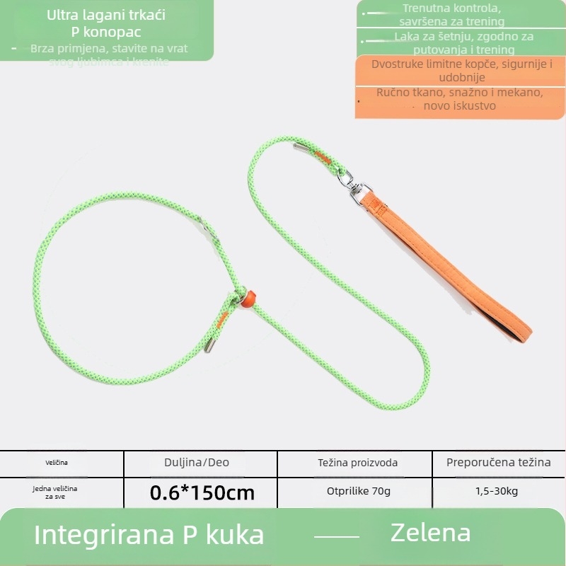 P-Chain vodilica za pse za trening, vodilica za štene za trening, natjecateljska kvaliteta (Značka: Unique; Model: P-Chain; Kategorija: lanci i užad za kućne ljubimce)