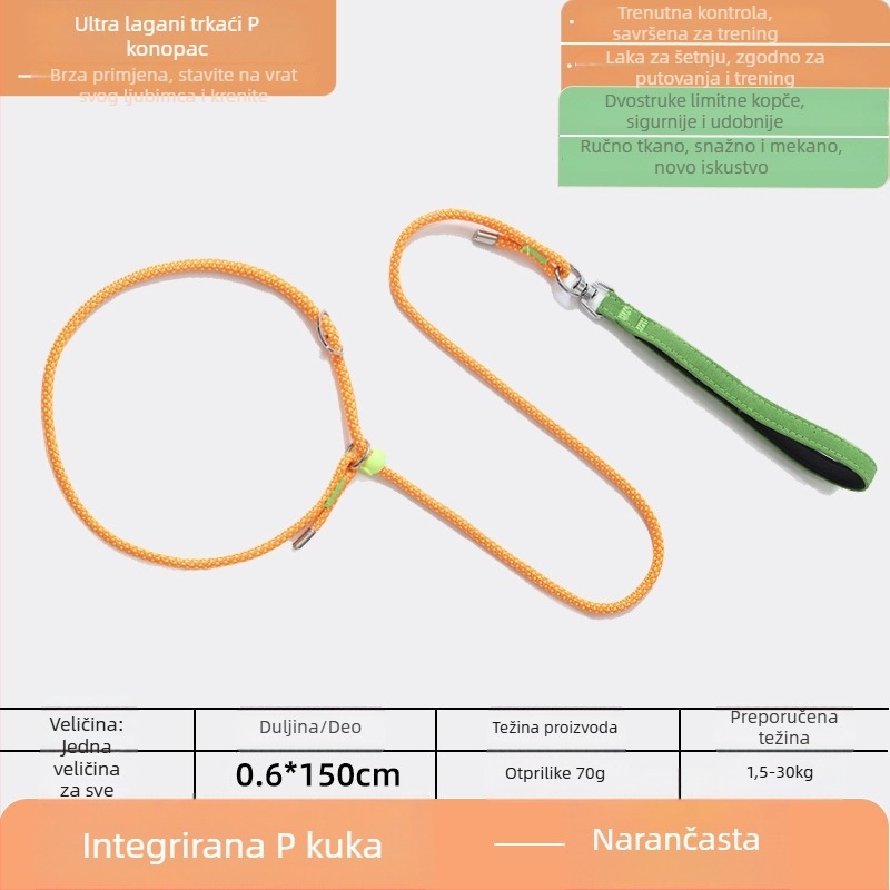 P-Chain vodilica za pse za trening, vodilica za štene za trening, natjecateljska kvaliteta (Značka: Unique; Model: P-Chain; Kategorija: lanci i užad za kućne ljubimce)