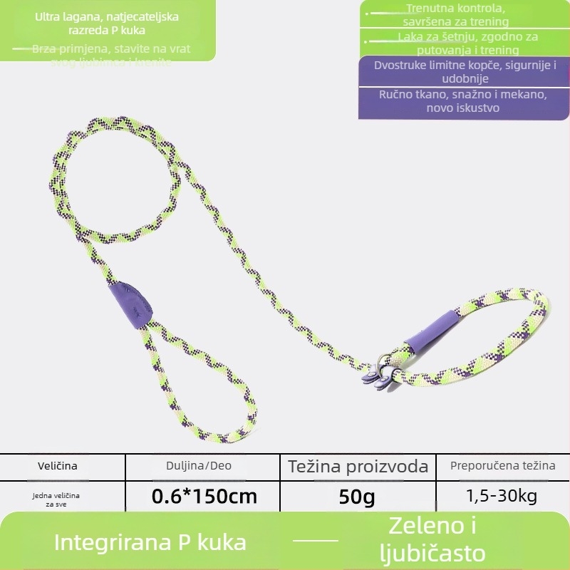 P-Chain vodilica za pse za trening, vodilica za štene za trening, natjecateljska kvaliteta (Značka: Unique; Model: P-Chain; Kategorija: lanci i užad za kućne ljubimce)
